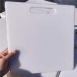 white color hdpe plastic cutting board custom size